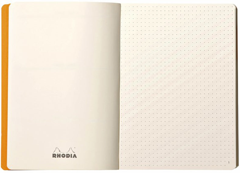 Rhodia Goalbook A5 met ivoor dotted papier - Poppy - JournalnStuff
