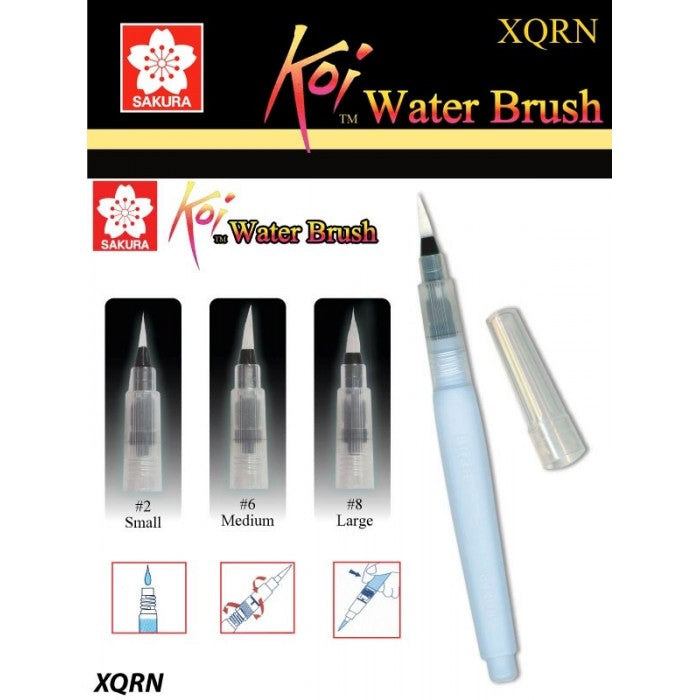 Koi Water Brush Penseel - Medium