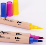 Dingbats* Ātopen Dual Tip Brush Pens - Primary Set