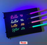 Pentel Hybrid Milky Gel Roller Pen - Pastel Blauw