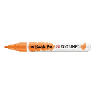 Talens Ecoline Brush Pen - 236 Licht oranje - JournalnStuff