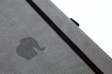 Dingbats* Wildlife A5 Dotted Notitieboek - Grey Elephant