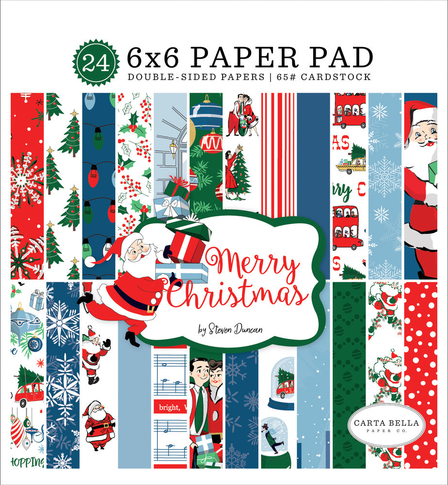Carta Bella - Merry Christmas 6x6 inch Paper Pad