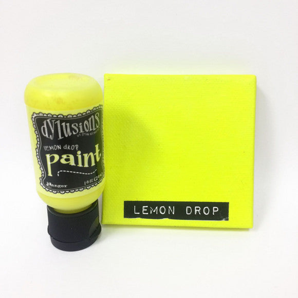 Ranger - Dylusions Flip cap bottle acrylic paint 29 ml - Lemon Drop