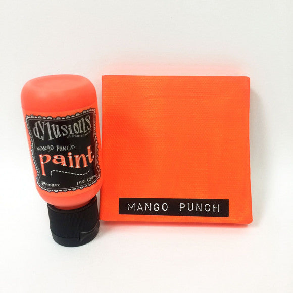 Ranger - Dylusions Flip cap bottle acrylic paint 29 ml - Mango Punch