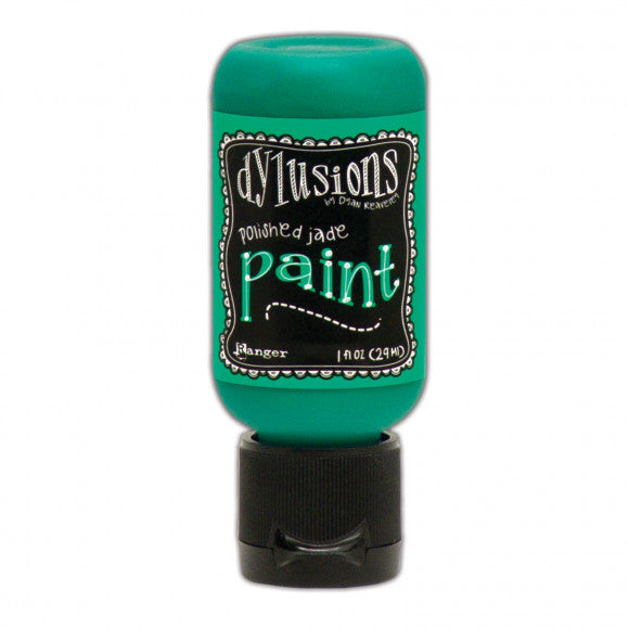 Ranger - Dylusions Flip cap bottle acrylic paint 29 ml - Polished Jade
