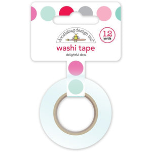Doodlebug Design Washi Tape - Love Notes Collection Delightful Dots