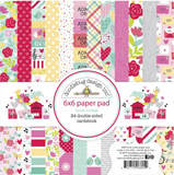 Doodlebug Design Paper Pad - Love Notes Collection
