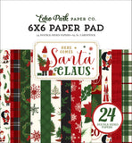Echo Park Here Comes Santa Claus 6x6 Paper Pad