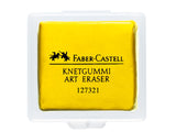 Faber-Castell Kneedgum geel in plastic doosje