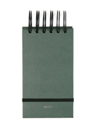 HOP Notepad Small - Forest Green
