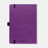 Dingbats* Wildlife A5 Dotted Notitieboek - Purple hippo