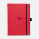 Dingbats* Wildlife A5 Dotted Notitieboek - Red Kangaroo