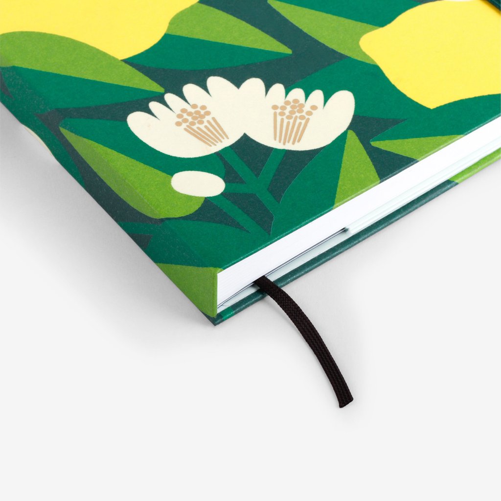 Mossery Threadbound Dotted Notitieboek - Lemon Tree - JournalnStuff