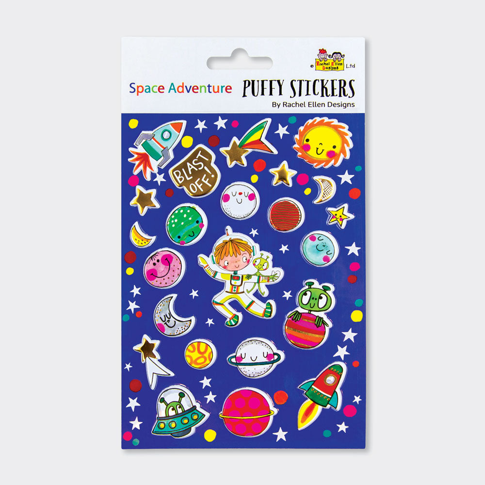 Puffy Stickers Space Adventures