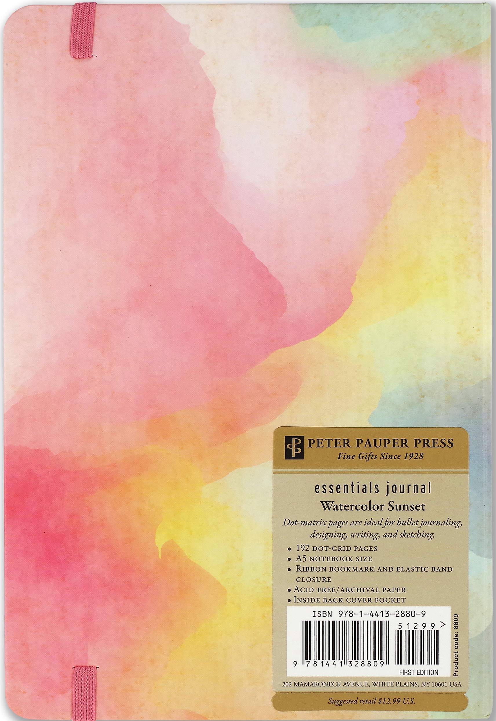 Peter Pauper Bullet Journal A5 - Watercolor Sunset - JournalnStuff