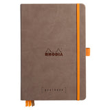 Rhodia Goalbook A5 met ivoor dotted papier - Chocolate