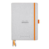 Rhodia Goalbook A5 with ivory dotted paper - Silver
