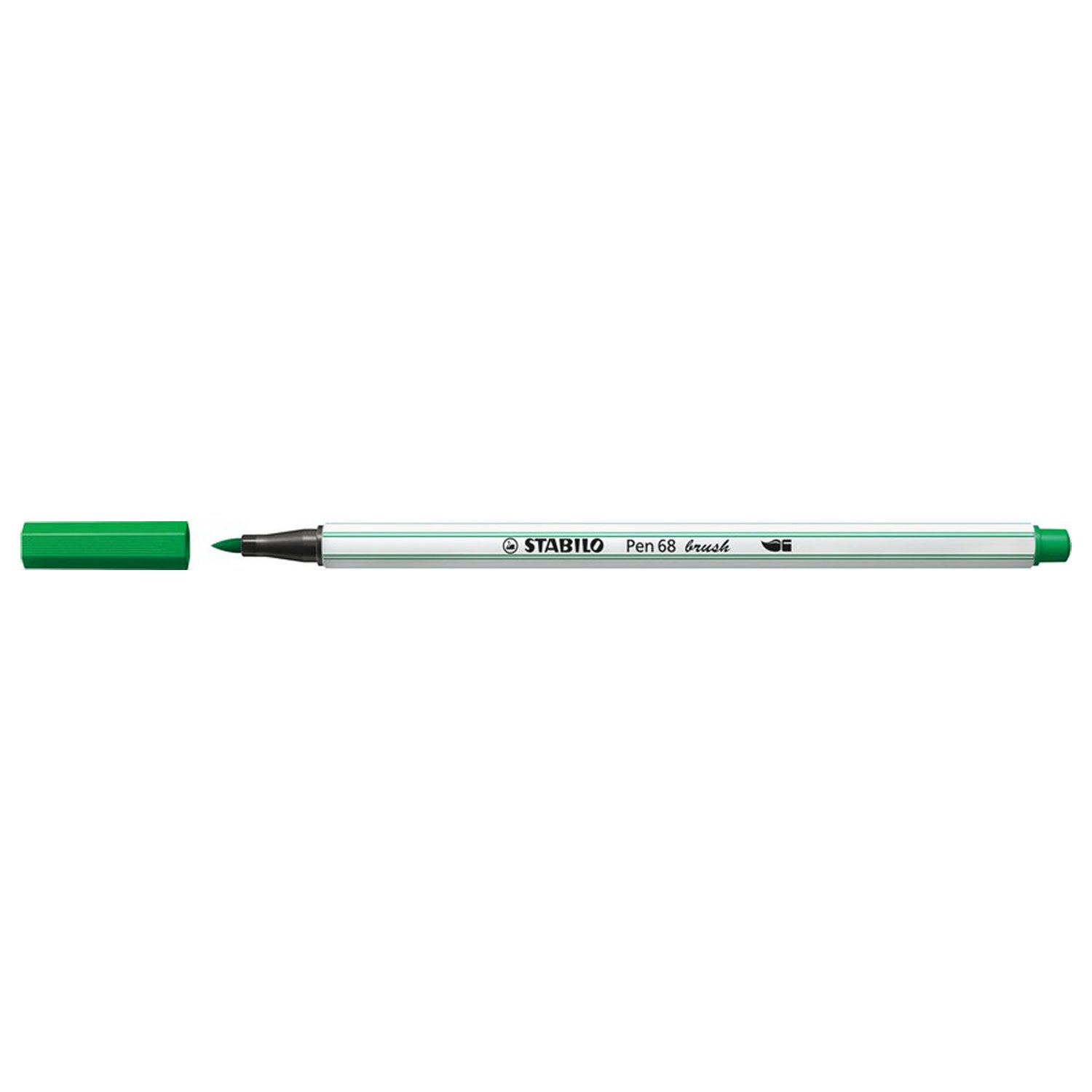 Stabilo Pen 68 Brush - 36 Groen - JournalnStuff