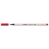 Stabilo Pen 68 Brush - 50 Donker Rood - JournalnStuff
