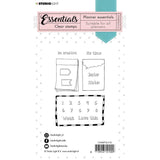 Studio Light Essentials -  Planner Essentials clear stamps A6 - nr 510