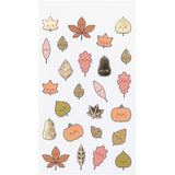 Paper Poetry Funny Fall Stickers -  Fall Leaves