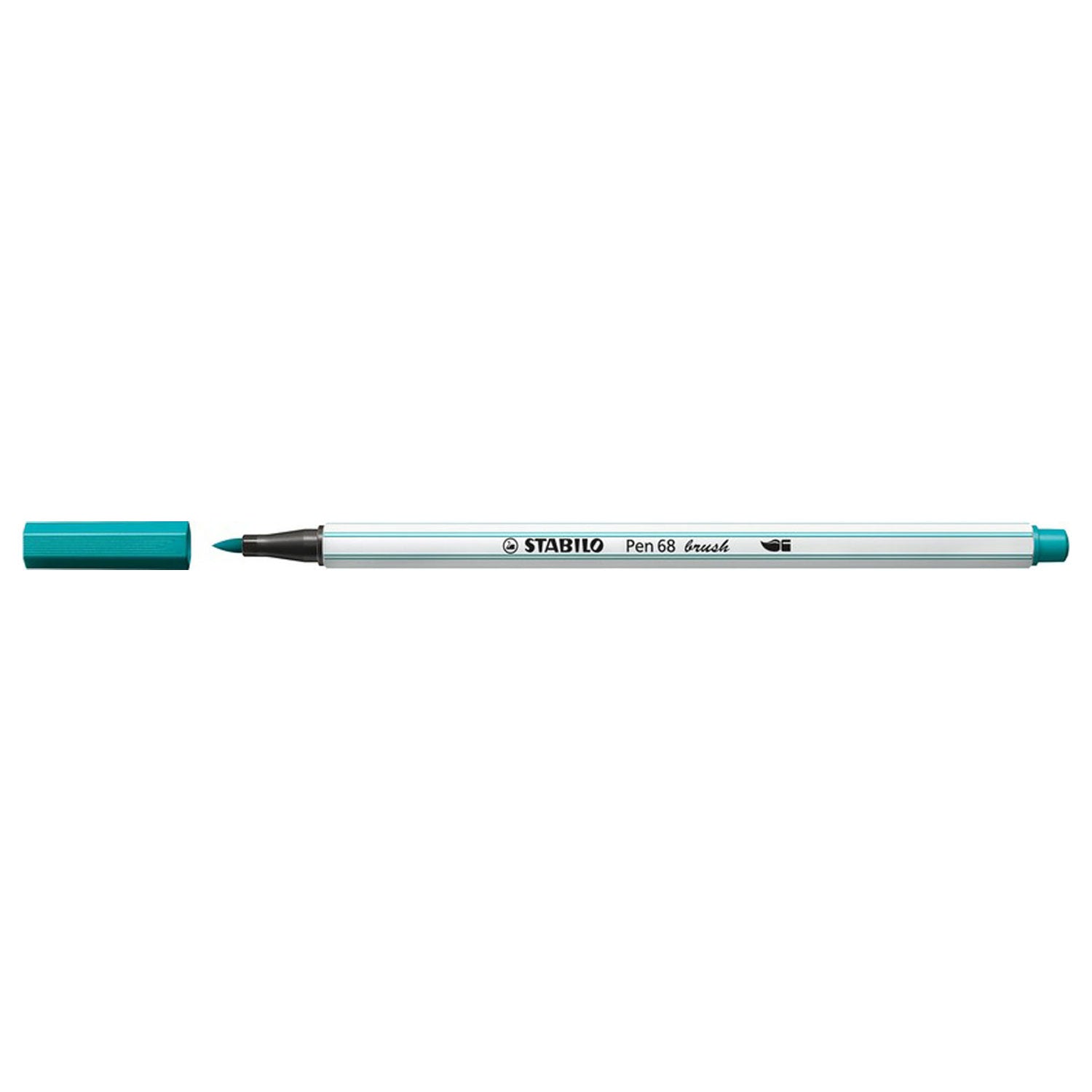 Stabilo Pen 68 Brush - 51 Turquiose - JournalnStuff