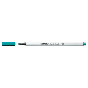 Stabilo Pen 68 Brush - 51 Turquiose - JournalnStuff