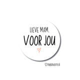 Cadeau stickers - Lieve Mam