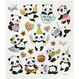 Stickervel - Panda's - JournalnStuff