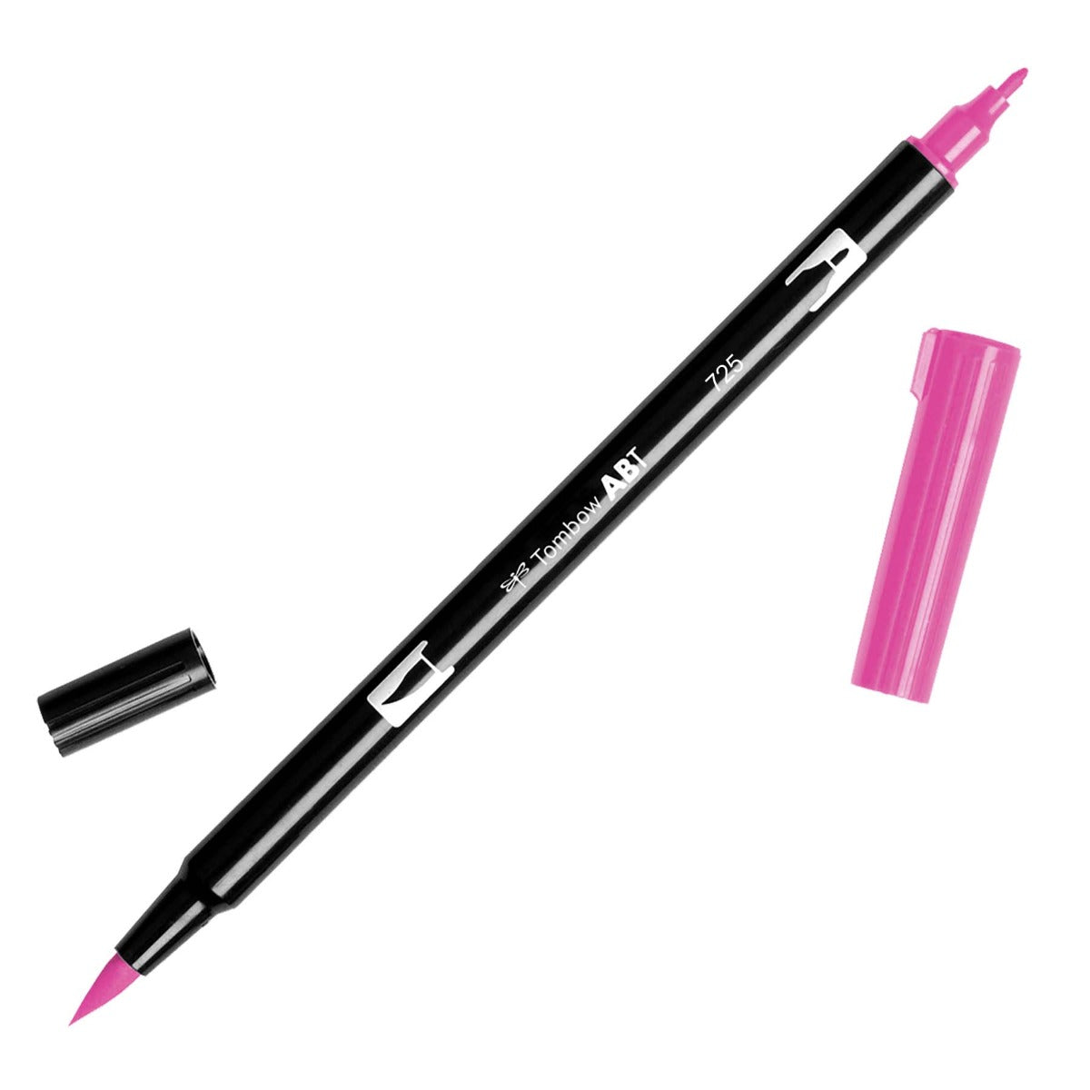 Tombow ABT Dual Brush Pen 725 Rhodamine Red - JournalnStuff