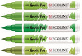 Talens Ecoline Brush pen set 5 - Groen