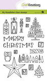 My Handletter Clear Stamps - X-mas Decorations 1 (Eng) Carla Kamphuis