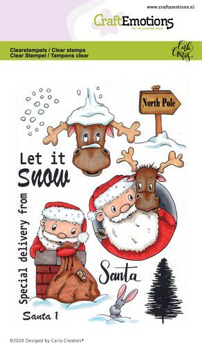 Clear Stamps A6 - Santa 1 Carla Creaties