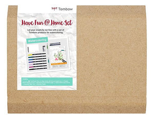 Tombow Have Fun @ Home Set - Watercoloring