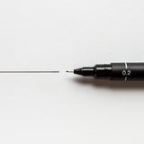 Uni PIN Fineliner 0.5 mm Zwart