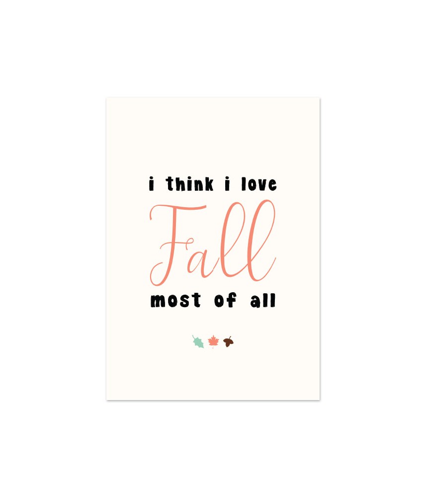 Kaart Love Fall