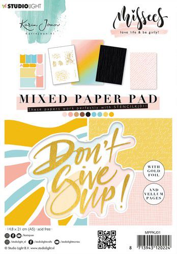 Mixed Paper Pad - Karin Joan Missees nr. 01