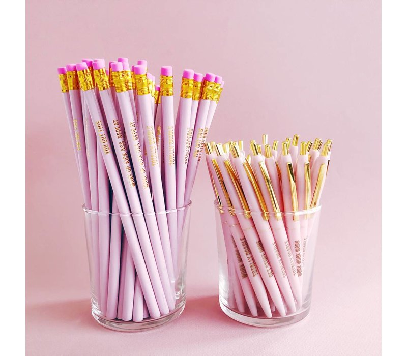 Studio Stationery Pretty Pink Pencil Set