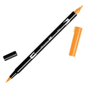 Tombow ABT Dual Brush pen 933 Orange - JournalnStuff